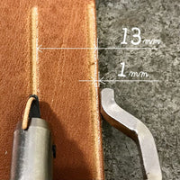 Pro Adjustable Leather Stitching Groover- Oka Japan