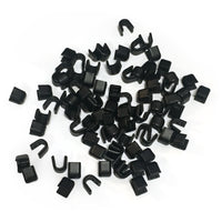 YKK #5 Zipper Top Stops Extra Heavy Black - 20 Pair