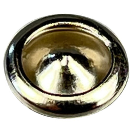 Tubular Rivets Caps 7.8mm 100 Pack Nickel Plated