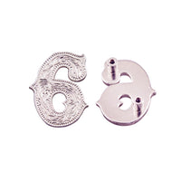 Number Screw Back Conchos